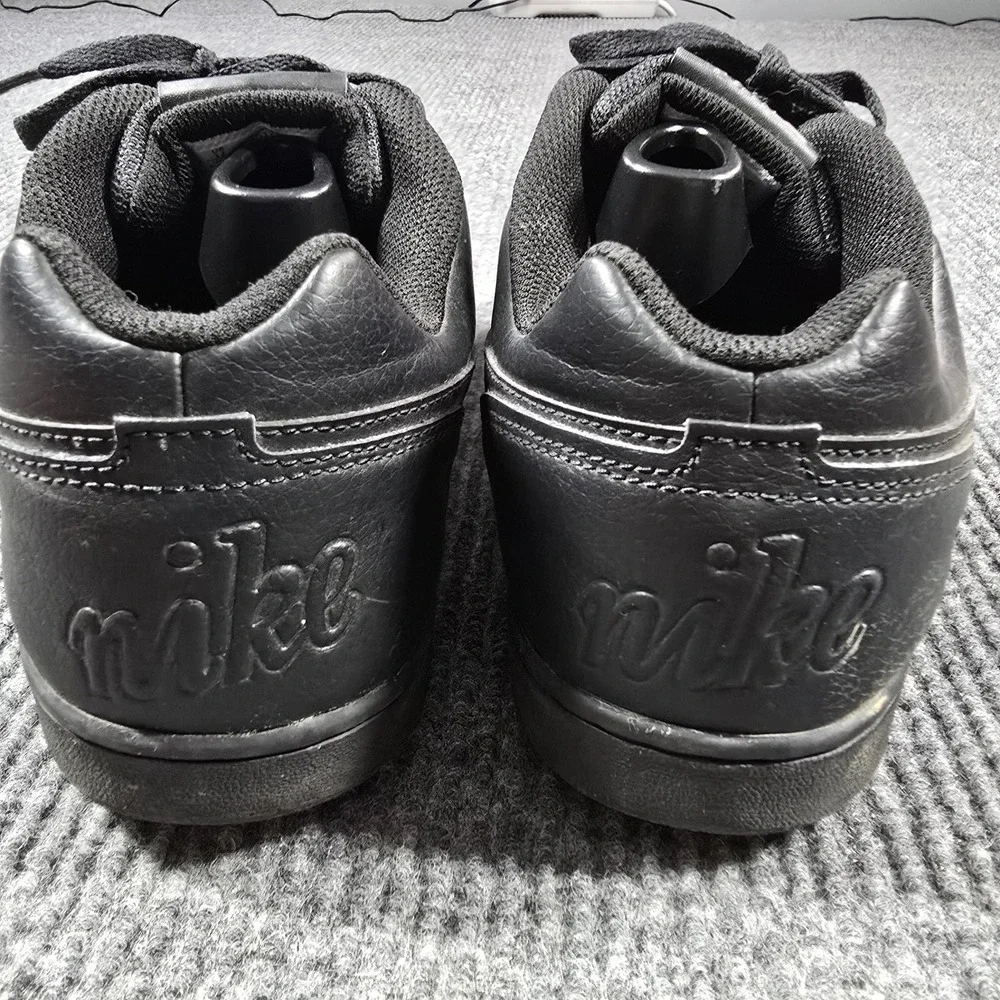 Nike Ebernon Low Triple Black Mens Size 12‎ Athletic Basketball Shoes Sneakers